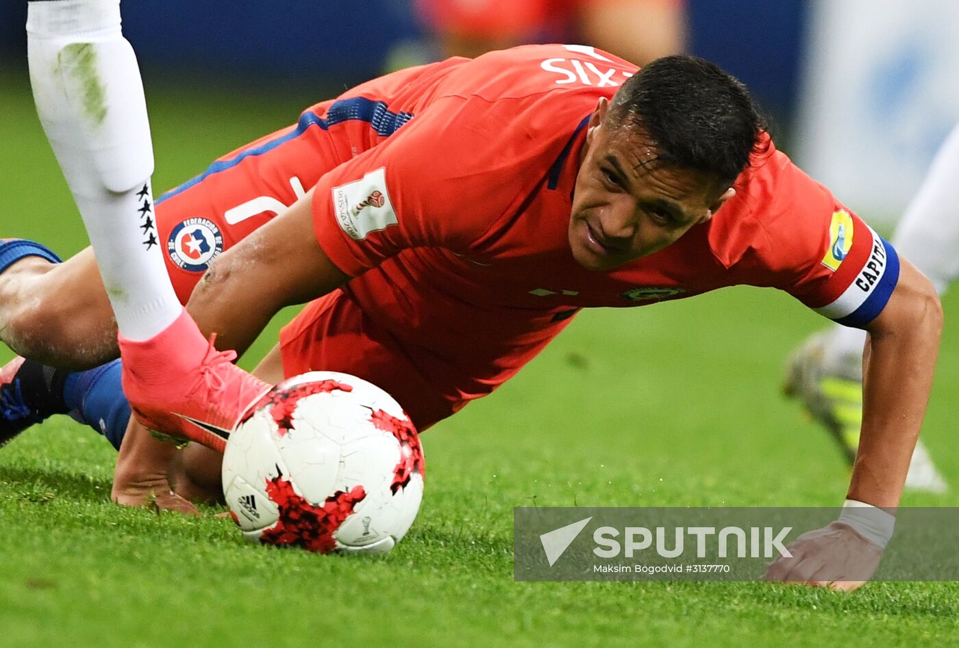 Football. 2017 FIFA Confederations Cup. Germany vs. Chile