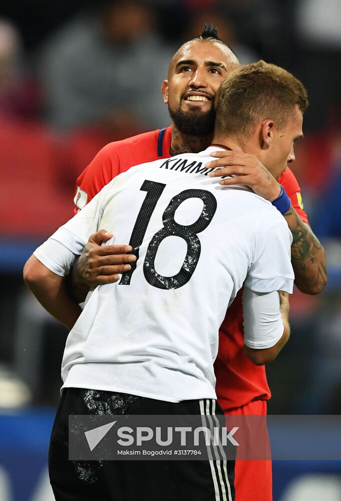 Football. 2017 FIFA Confederations Cup. Germany vs. Chile