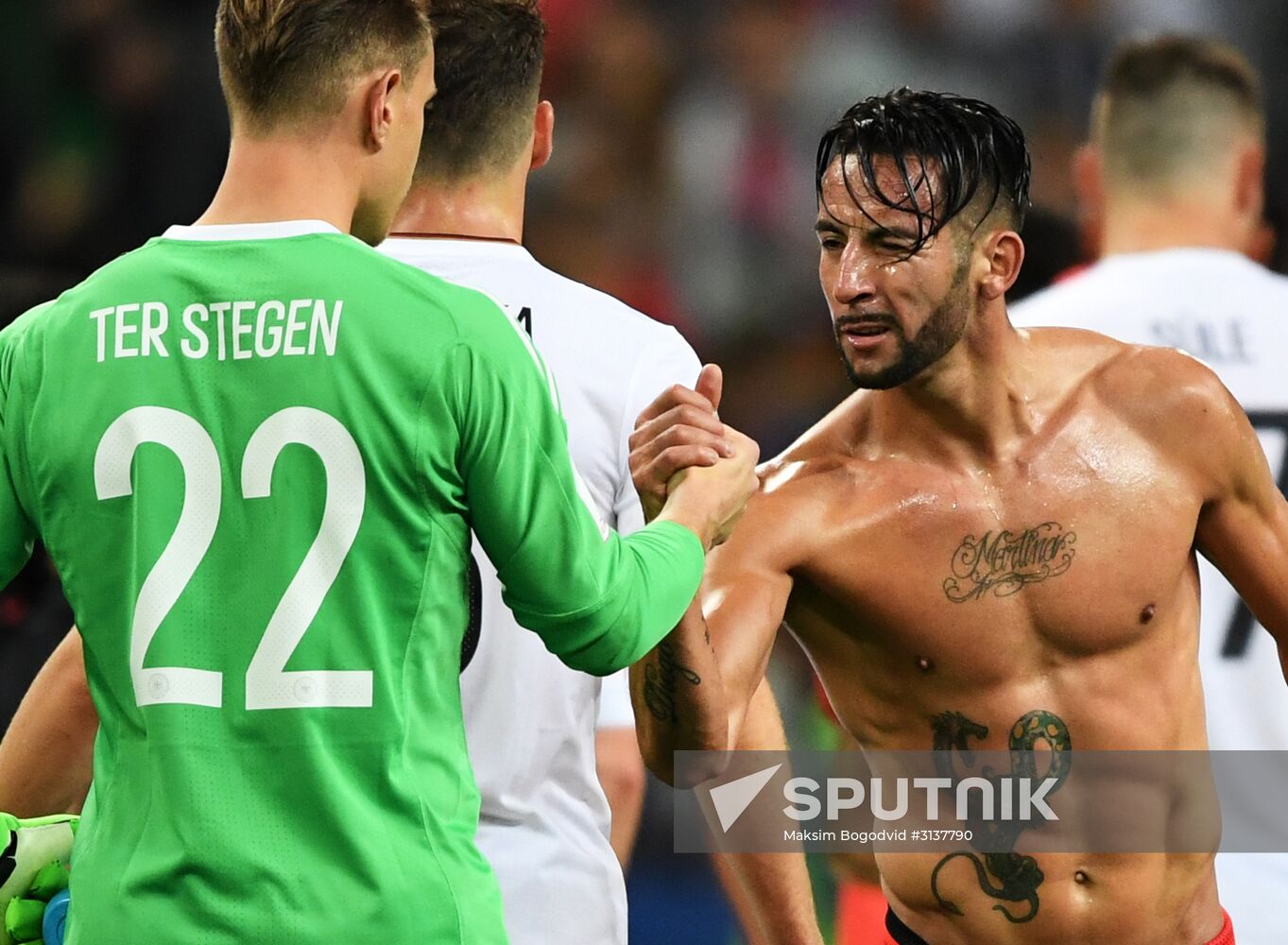 Football. 2017 FIFA Confederations Cup. Germany vs. Chile