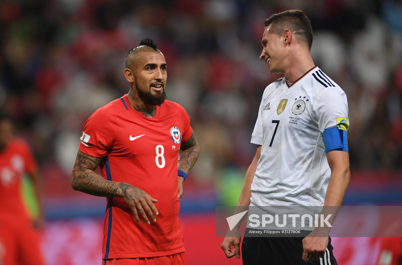 Football. 2017 FIFA Confederations Cup. Germany vs. Chile