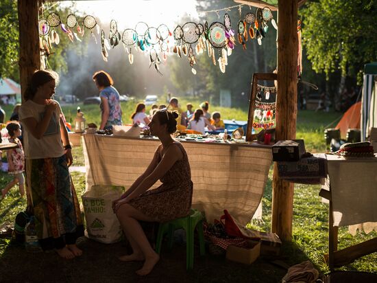 Solstice ethnic cultures festival in Omsk Region
