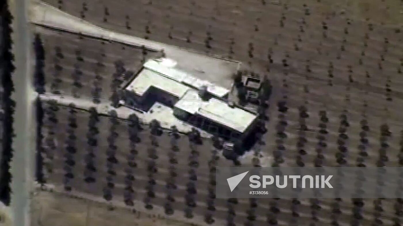 Kalibr cruise missiles hit banned terrorist group ISIS targets in Syria