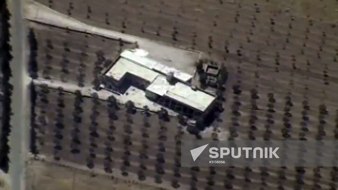 Kalibr cruise missiles hit banned terrorist group ISIS targets in Syria