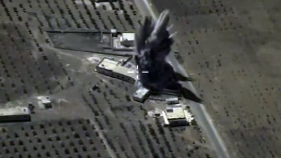Kalibr cruise missiles hit banned terrorist group ISIS targets in Syria