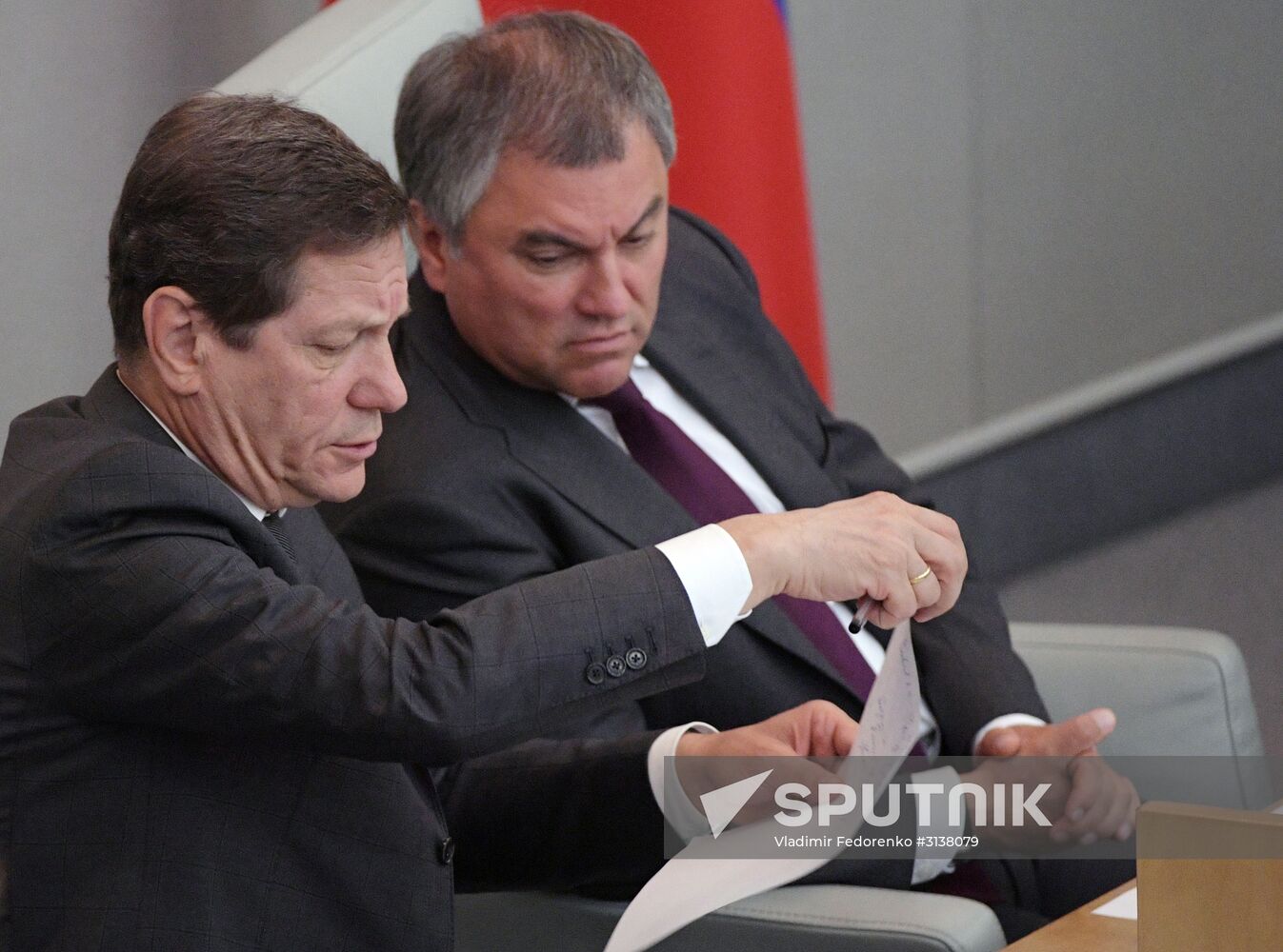 State Duma plenary meeting