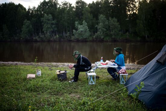 Solstice ethnic cultures festival in Omsk Region