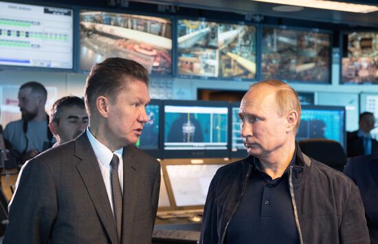 President Vladimir Putin's working visit to Krasnodar Territory