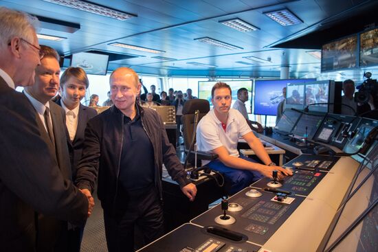 President Vladimir Putin's working visit to Krasnodar Territory