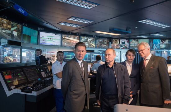 President Vladimir Putin's working visit to Krasnodar Territory