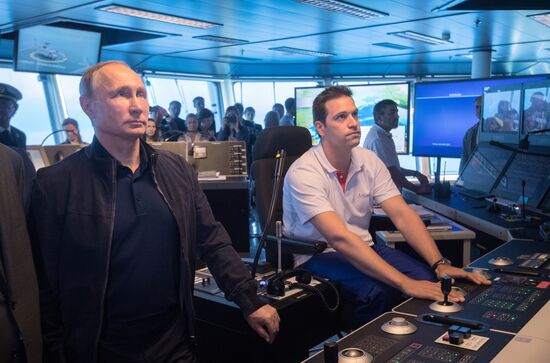 President Vladimir Putin's working visit to Krasnodar Territory