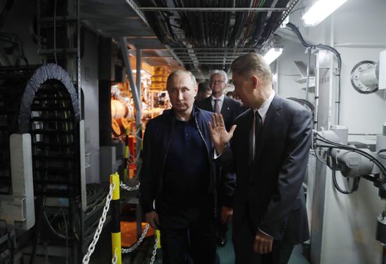 President Vladimir Putin's working visit to Krasnodar Territory