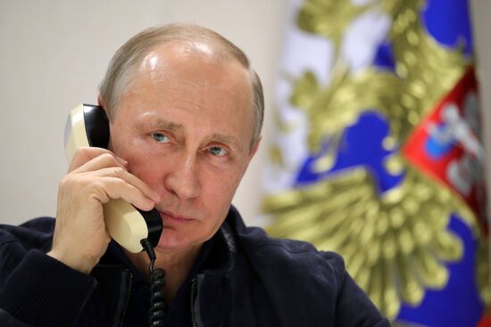 President Vladimir Putin's working visit to Krasnodar Territory