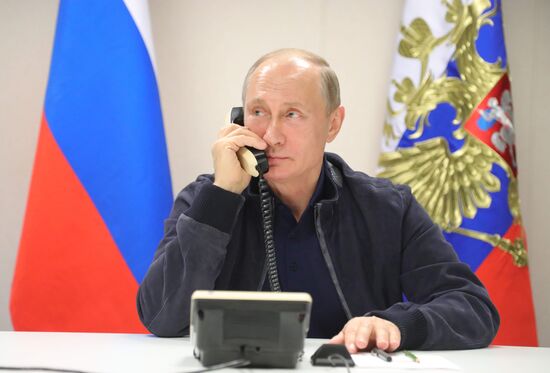 President Vladimir Putin's working visit to Krasnodar Territory