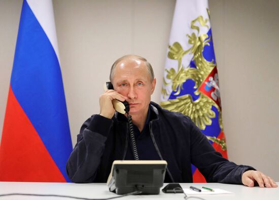 President Vladimir Putin's working visit to Krasnodar Territory