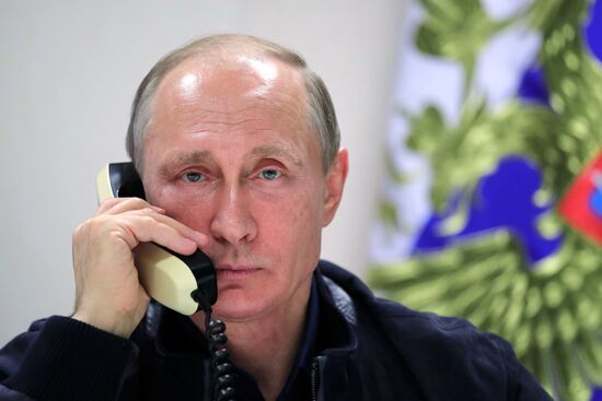 President Vladimir Putin's working visit to Krasnodar Territory