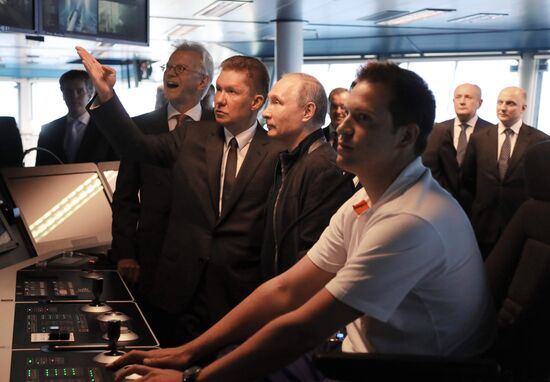 President Vladimir Putin's working visit to Krasnodar Territory