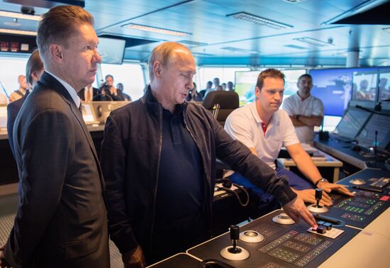 President Vladimir Putin's working visit to Krasnodar Territory
