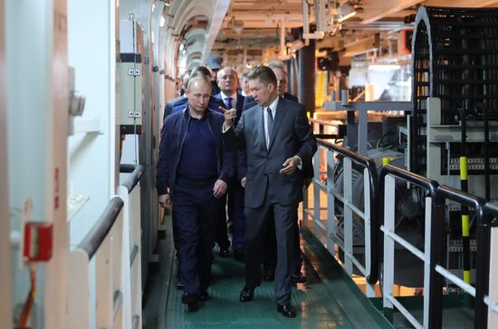 President Vladimir Putin's working visit to Krasnodar Territory