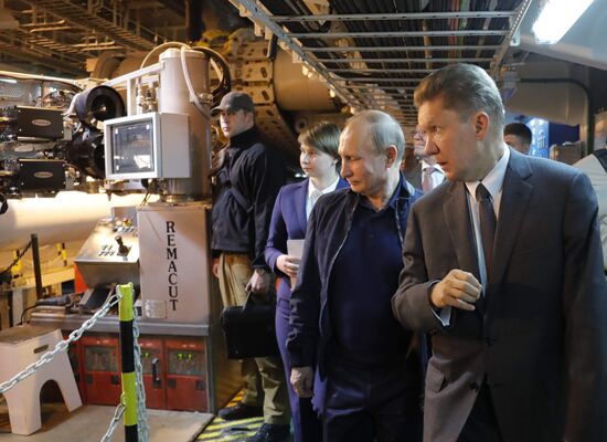 President Vladimir Putin's working visit to Krasnodar Territory