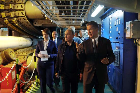 President Vladimir Putin's working visit to Krasnodar Territory