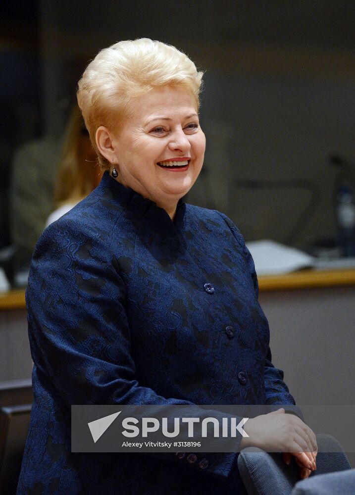 EU Summit in Brussels.Day Two