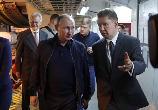 President Vladimir Putin's working visit to Krasnodar Territory