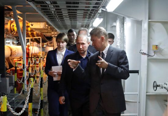 President Vladimir Putin's working visit to Krasnodar Territory