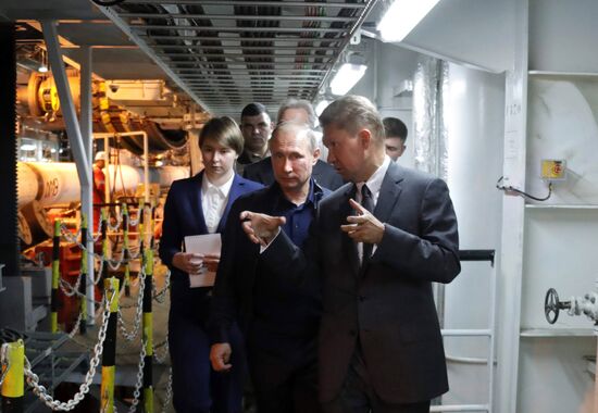 President Vladimir Putin's working visit to Krasnodar Territory