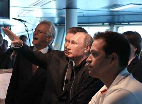 President Vladimir Putin's working visit to Krasnodar Territory