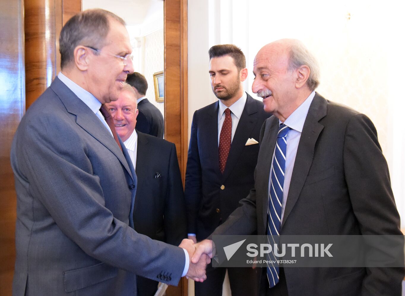 Foreign Minister Lavrov meets with leader of Lebanon's Progressive Socialist Party Walid Jumblatt