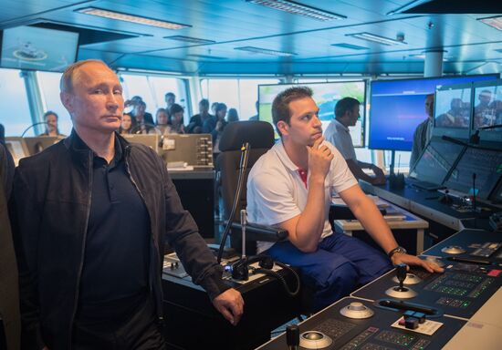 President Vladimir Putin's working visit to Krasnodar Territory