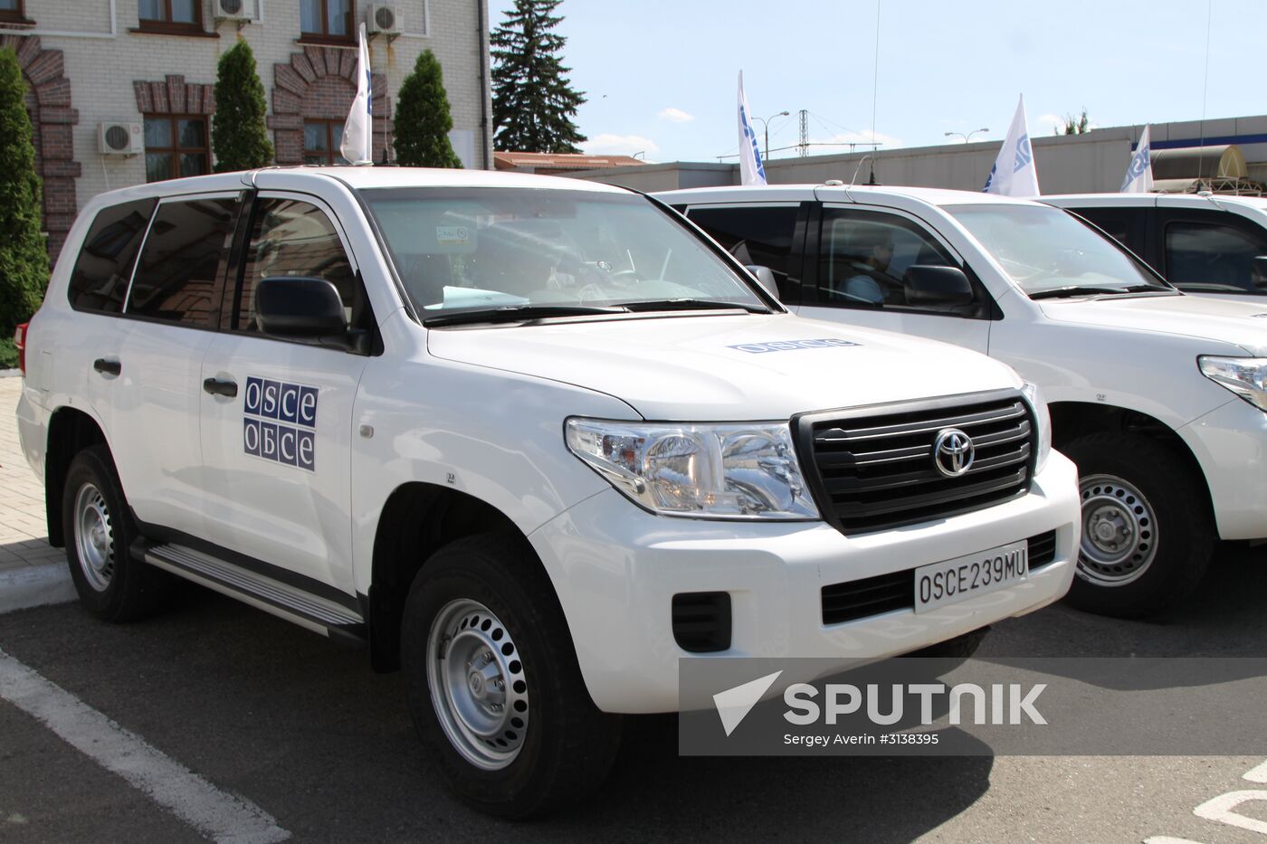 Principal Deputy Chief Monitor of the OSCE Special Monitoring Mission to Ukraine Alexander Hug visits Yasynuvata, Donetsk Region