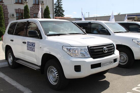 Principal Deputy Chief Monitor of the OSCE Special Monitoring Mission to Ukraine Alexander Hug visits Yasynuvata, Donetsk Region