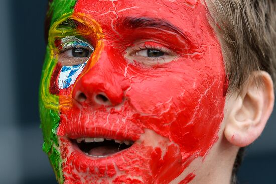 Football. 2017 Confederations Cup. New Zealand vs. Portugal
