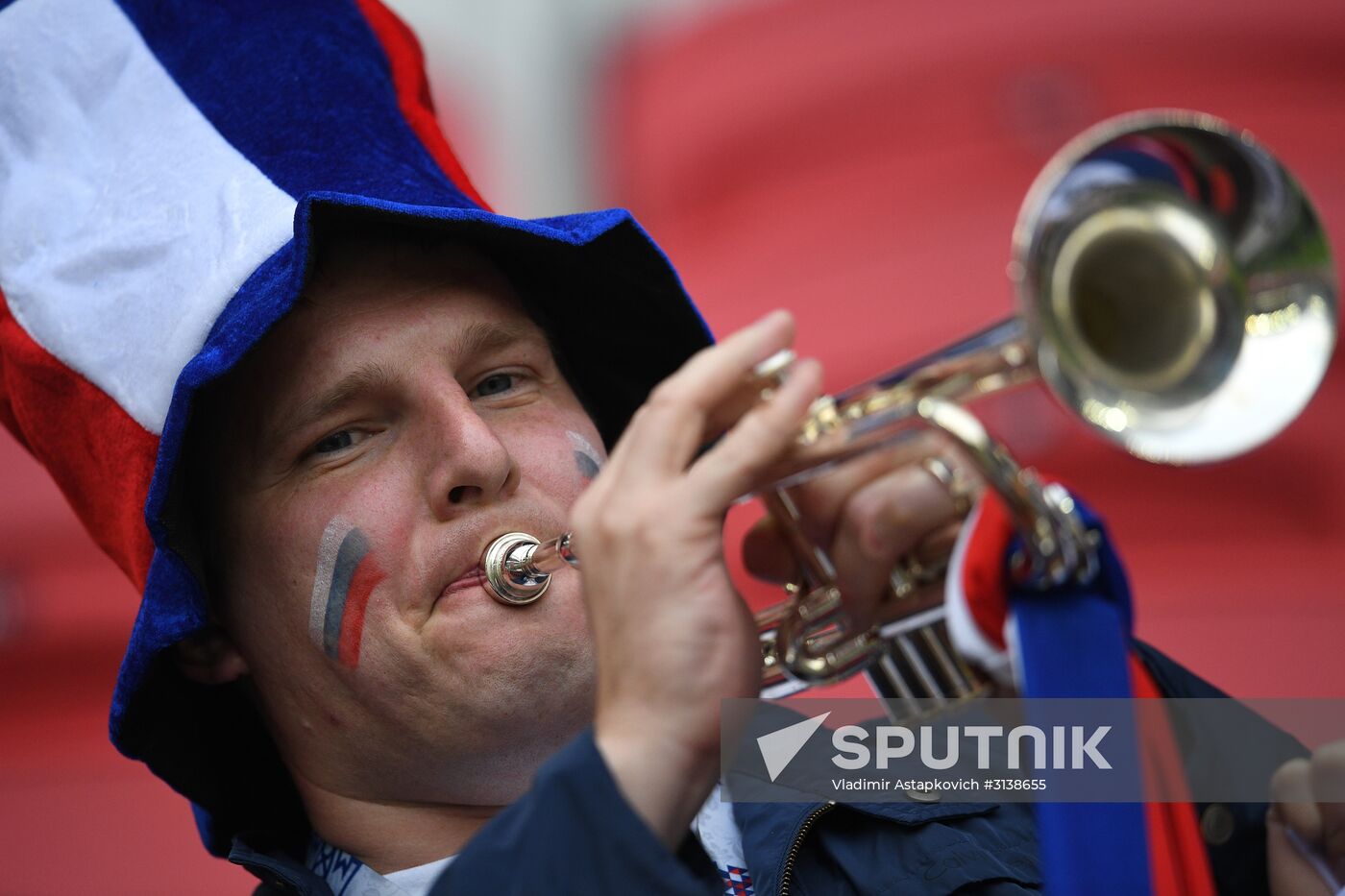 Football. 2017 FIFA Confederations Cup. Mexico vs. Russia