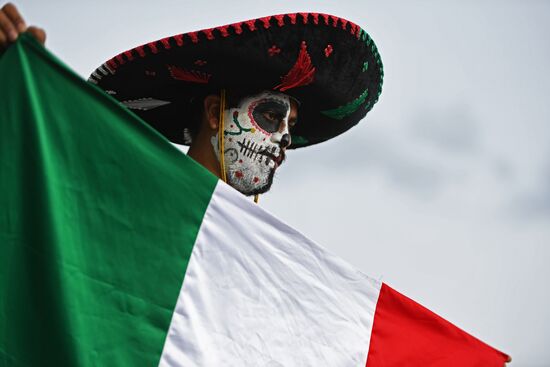 Football. 2017 FIFA Confederations Cup. Mexico vs. Russia