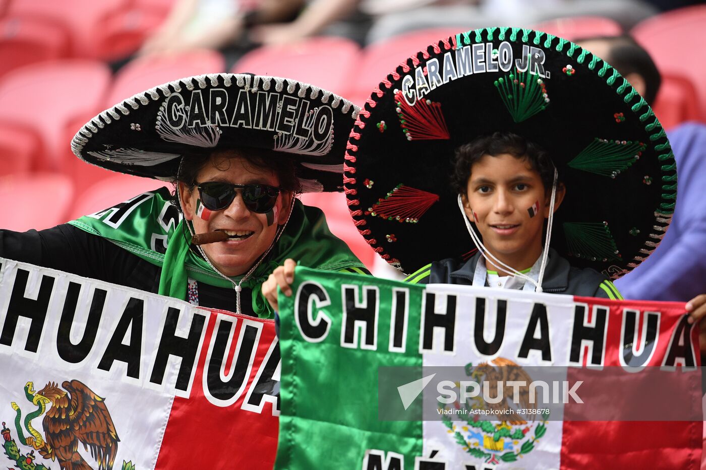 Football. 2017 FIFA Confederations Cup. Mexico vs. Russia
