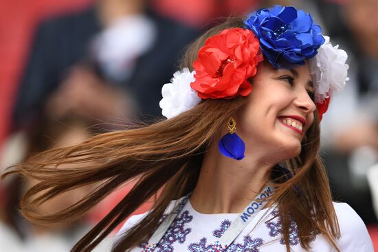 Football. 2017 FIFA Confederations Cup. Mexico vs. Russia