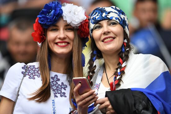 Football. 2017 Confederations Cup. Mexico vs. Russia