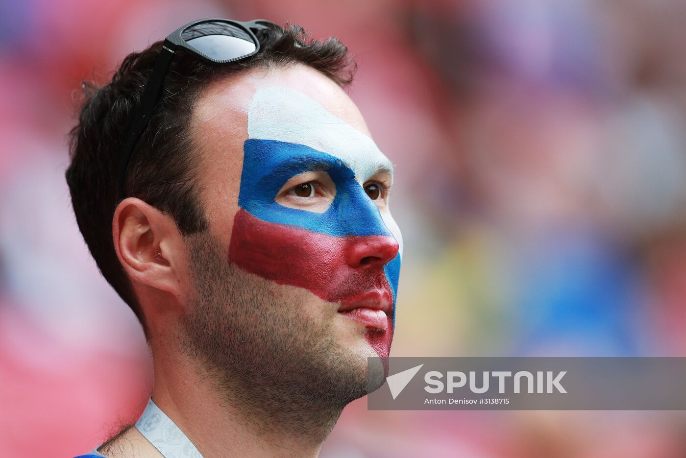 Football. 2017 Confederations Cup. Mexico vs. Russia