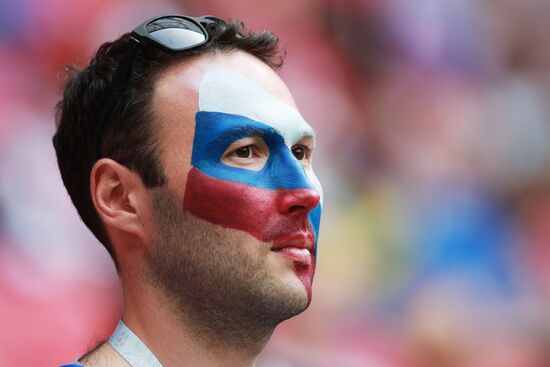 Football. 2017 Confederations Cup. Mexico vs. Russia