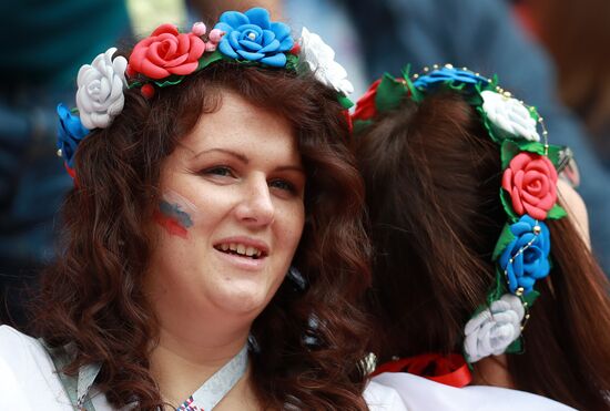 Football. 2017 Confederations Cup. Mexico vs. Russia