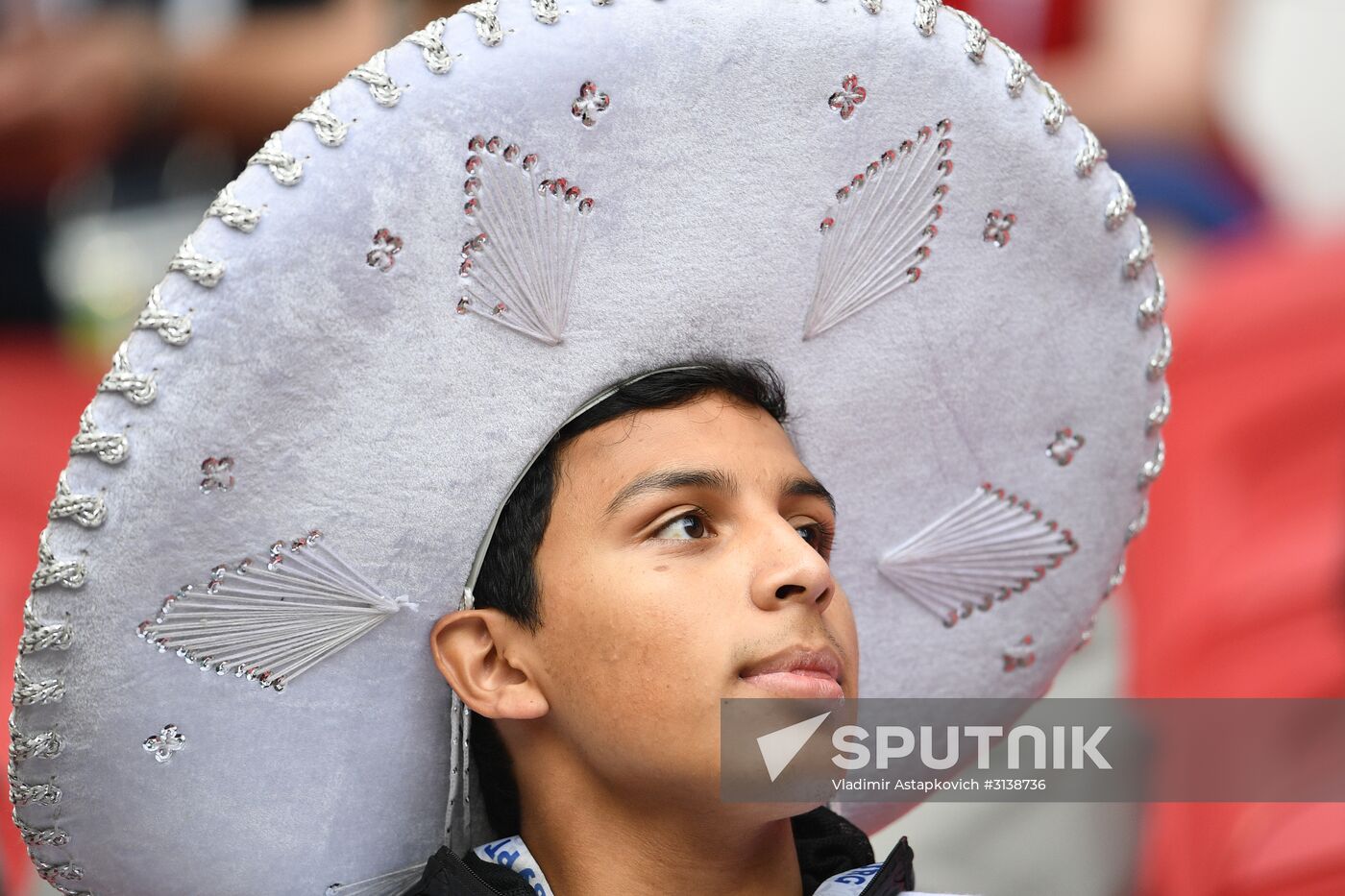 Football. 2017 FIFA Confederations Cup. Mexico vs. Russia