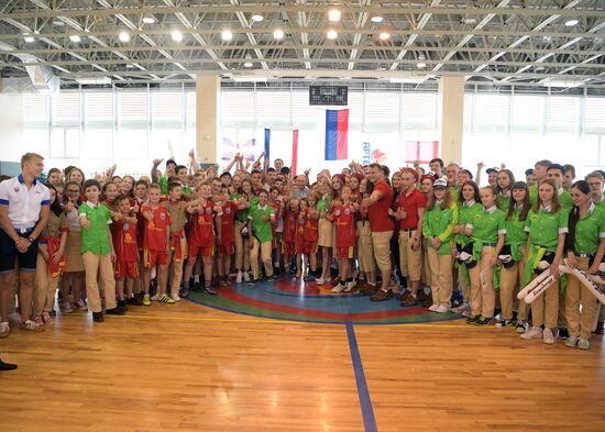 President Putin visits Artek international children's center