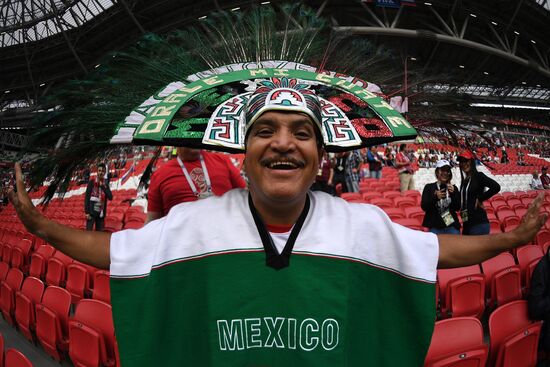 Football. 2017 FIFA Confederations Cup. Mexico vs. Russia