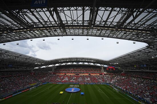 Football. 2017 FIFA Confederations Cup. Mexico vs. Russia