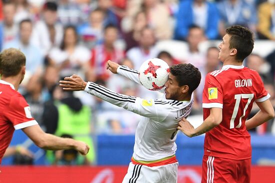 Football. 2017 Confederations Cup. Mexico vs. Russia