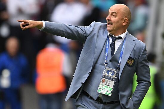 Football. 2017 FIFA Confederations Cup. Mexico vs. Russia