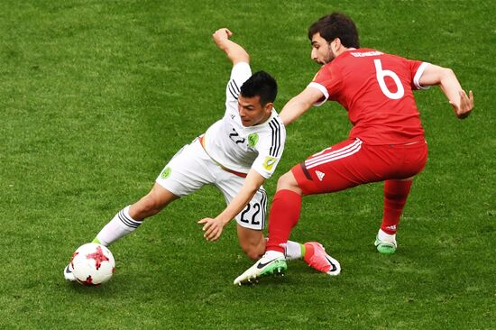 Football. 2017 Confederations Cup. Mexico vs. Russia