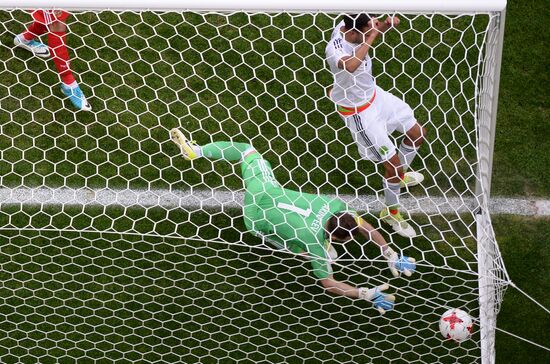 Football. 2017 FIFA Confederations Cup. Mexico vs. Russia